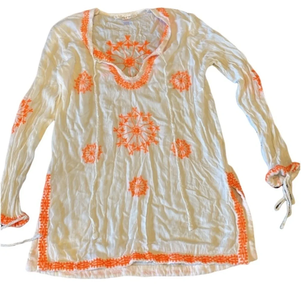 Lucky & Coco beach cover up. Size S. 100% rayon- breezy and comfy!